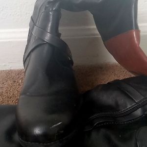 Nautical riding boots